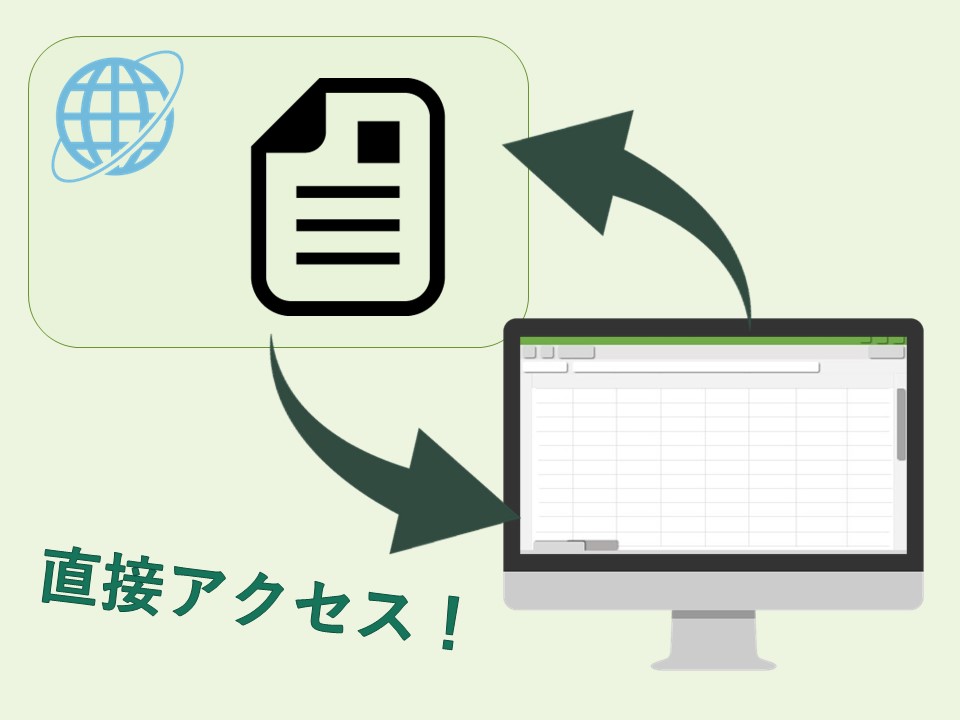 クラウド上のファイルに直接アクセスできる